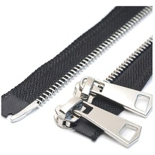 Reißverschluss 60cm Metall 2