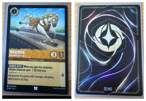Disney lorcana demo - disney, deck
