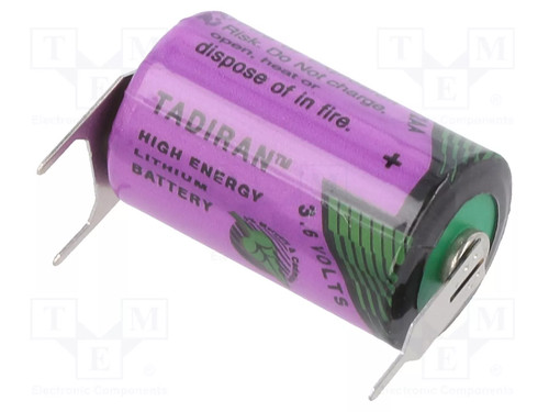 Batterie lithium 3 6v - lithium, (tlc)