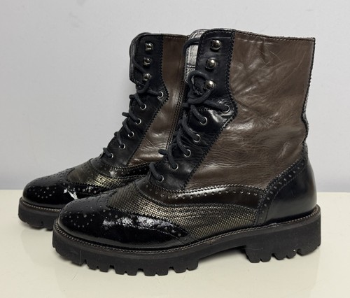 Maripe budapester lack boots - lack,
