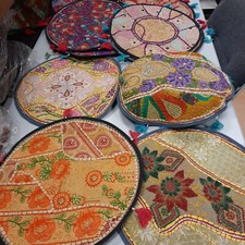 Kissenhülle 40cm yoga indien - kissenhülle,