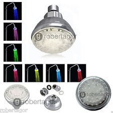 MINI DUSCHKOPF BADARMATUR LED RGB CHROMOTHERAPIE MULTICOLOR 7 FARBEN