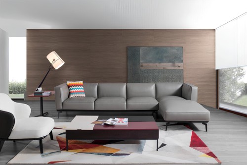 Neu leder couch wohnlandschaft - leder,