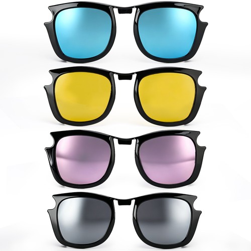 4pcs polarized clips ray - |, ray-ban
