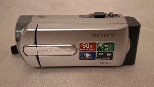 Sony dcr sx15e getestet - dcr-sx15e,