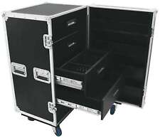 Schubladencase TSF-1 Roadiecase Hardwarecase Toolcase Transportcase Blue Wheels