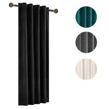 2x Vorhang mit Kräuselband