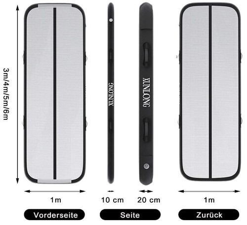 Gymnastikmatte matte - 5m,