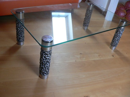 Designer glastisch massiv - glastisch,