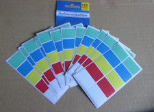 120 Stück Tiefkühletiketten selbstklebend Gefrieretiketten Aufkleber 32x20mm x2