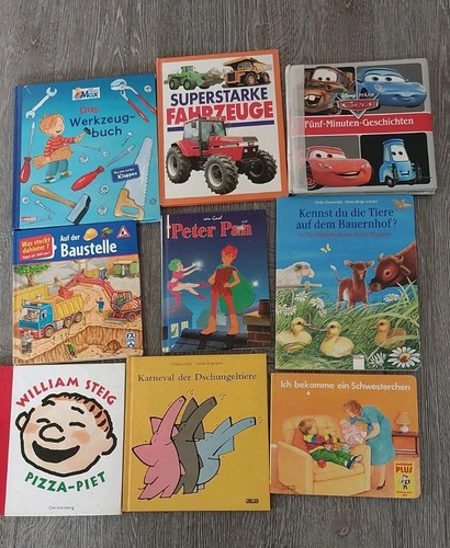 Set bücherpaket kinder - 9x,