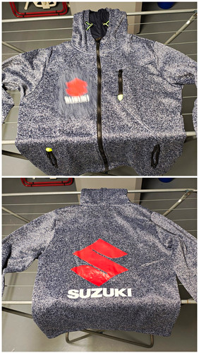 Herren hoody suzuki - herren, blau,