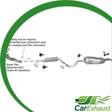 Auspuff für VW BORA & VW GOLF