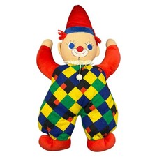 Sterntaler Clown Spieluhr Stofftier Harlekin 41cm Rot Bunt Karo Muster Lullaby