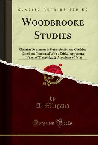 Woodbrooke studies vol - vol., 3