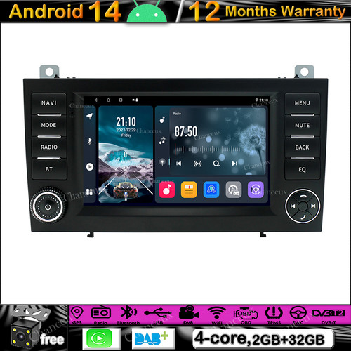 Android autoradio gps sat - 7"android,
