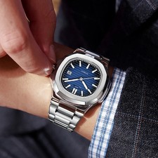 Luxus Herrenuhr Edelstahl