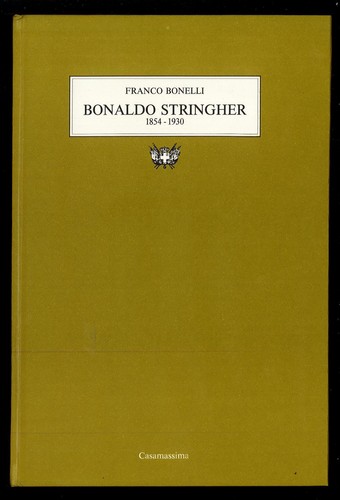 Bonaldo stringher 1854 - stringher, 1854-1930