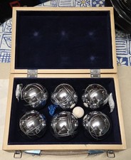 Boule Spiel-Set 6 Kugeln und