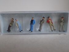 Preiser Gehende Arbeiter Schiffe Seeleute Arbeiter Beruf 14087 H0 1:87 OVP 6Fig