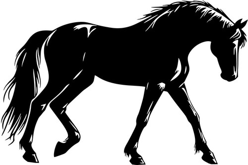 Aufkleber pferd - aufkleber,