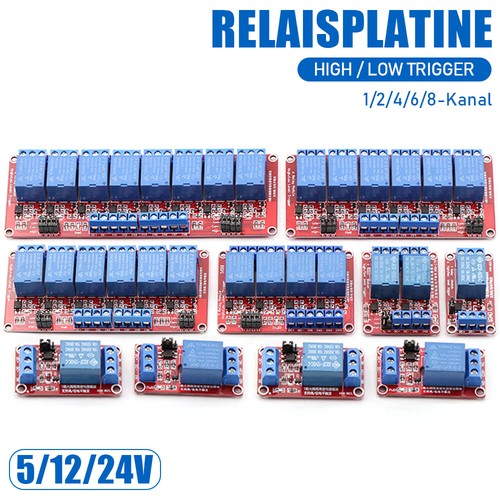 8 kanal relais modul - relais,