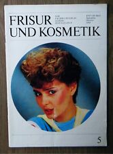 Zeitschrift DDR - Frisur und Kosmetik - Heft 5 / 1984 - Ostalgie Mode Frisuren