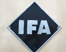 IFA Logo Blechschild - original aus DDR-Zeiten