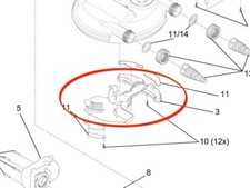Oase Deckelinnenteil