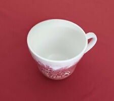 Tasse englische Keramik Rot/Weiß. Kaffeetasse Teetasse. 17 Century England ?