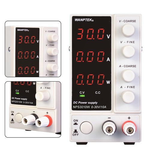 Adjustable power supply - adjustable, dc