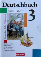 Deutschbuch Arbeitsheft Cornelsen Gymnasium Baden-Württemberg