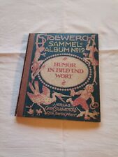 Stollwerck Sammel-Album No. 12. Humor in Bild und Wort komplett