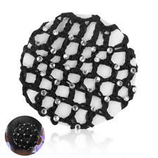 Haarnetz Dutt Mit Kristall -