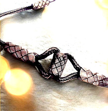 Oxidiertes 1000er Silber