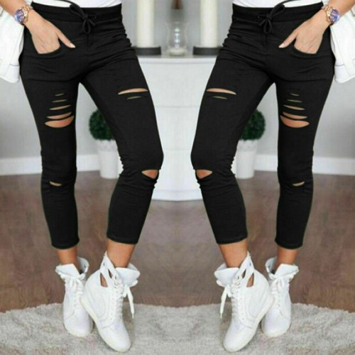 Damen leggings destroyed - damen,