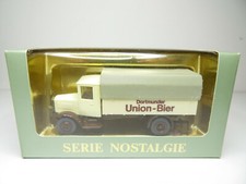 5163A - Roskopf Nostalgie 1:87 1004 - MB L 5 Dortmunder Union Bier - top in OVP 