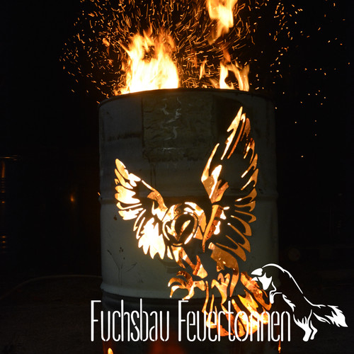 Feuertonne eule ölfass - eule,,