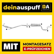Auspuffanlage für Mercedes