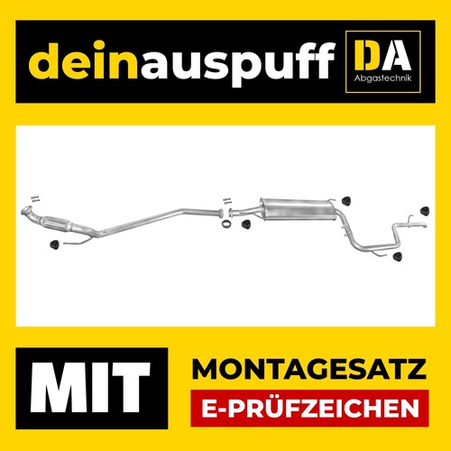 Auspuffanlage für mercedes - auspuffanlage,