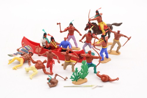 Timpo toys figuren indianer - timpo,