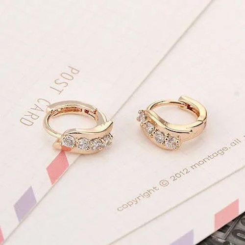 Ohrringe 18k gold vergoldet - ohrringe,