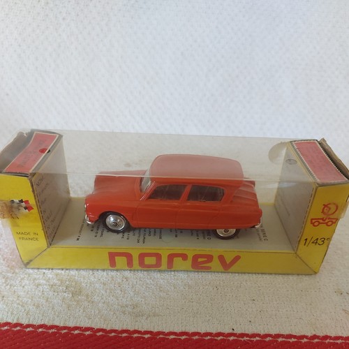 C1963 norev plastik citroen - plastik,