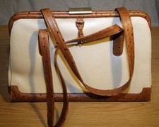 Vintage Damen Handtasche Leder