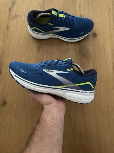 Brooks ghost blau lime - 15,