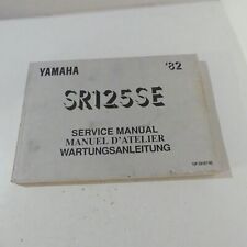 original Yamaha SR 125 SE