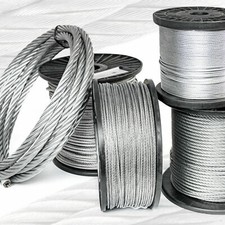 5 - 200 Meter Seile Drahtseil