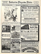 Max Brinner Berlin SW. Kinderwagen C. L. Flemming Klobenstein i. S. Wagen 1893