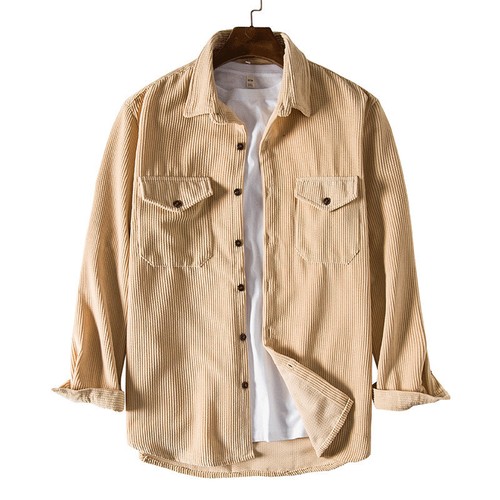 Herren freizeit cord hemd - herren,