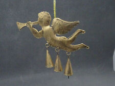 Christbaumschmuck Weihnachtsschmuck  Engel Posaunenengel Schwebeengel Metall